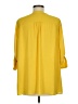 BCBGMAXAZRIA 100% Polyester Yellow 3/4 Sleeve Blouse Size M - photo 2