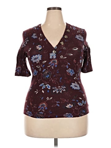 William Rast Short Sleeve Blouse (view 1)