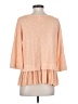 t.la Orange 3/4 Sleeve Top Size S - photo 2