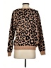 BCBGMAXAZRIA Animal Print Brown Pullover Sweater Size S - photo 2
