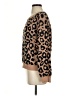 BCBGMAXAZRIA Animal Print Brown Pullover Sweater Size S - photo 5