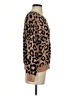 BCBGMAXAZRIA Animal Print Brown Pullover Sweater Size S - photo 4