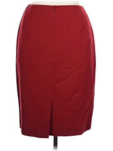 Linda Allard Ellen Tracy Wool Skirt (view 2)