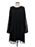 Halogen 100% Polyester Black Casual Dress Size M - photo 1