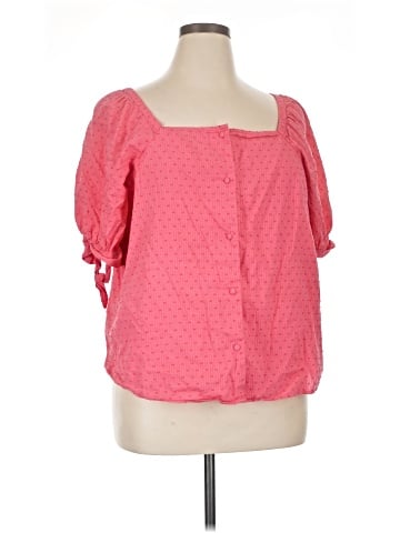 LC Lauren Conrad 3/4 Sleeve T-Shirt (view 1)