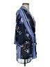 DR2 100% Polyester Blue Kimono Size S - photo 4