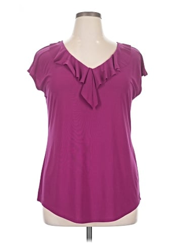Bleeker & McDougal Short Sleeve Blouse (view 1)