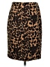 Grace Elements Animal Print Brown Casual Skirt Size S - photo 2