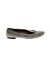Attilio Giusti Leombruni Metallic Gray Flats Size EU (IT) 40 1/2 / US 10 1/2 - photo 1