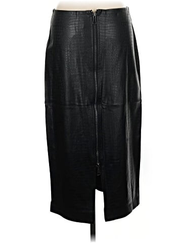 Steve Madden Faux Leather Skirt (view 2)