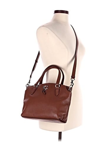 Coach Leather Satchel (view 2)