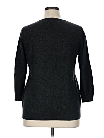 Ann Taylor Factory Cashmere Pullover Sweater (view 2)