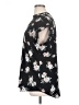 Express Floral Black Short Sleeve Blouse Size XL - photo 5