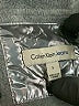 CALVIN KLEIN JEANS 100% Polyester Metallic Silver Jacket Size 5 - photo 3