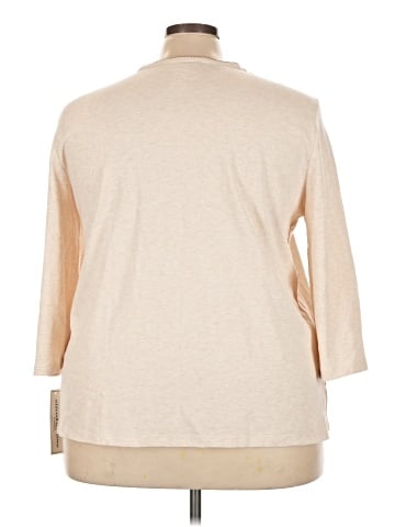 Alfred Dunner Long Sleeve Polo (view 2)