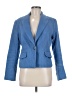 Ann Taylor 100% Cotton Blue Blazer Size 8 - photo 1