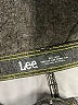 Lee 100% Polyester Chevron-herringbone Gray Cargo Shorts Size 10 - photo 3