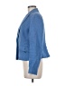 Ann Taylor 100% Cotton Blue Blazer Size 8 - photo 5
