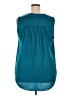 Alfani 100% Polyester Teal Sleeveless Blouse Size XXL - photo 2
