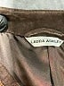 Laura Ashley 100% Leather Brown Jacket Size L - photo 6