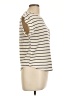 Monteau Ivory Short Sleeve Top Size L - photo 4