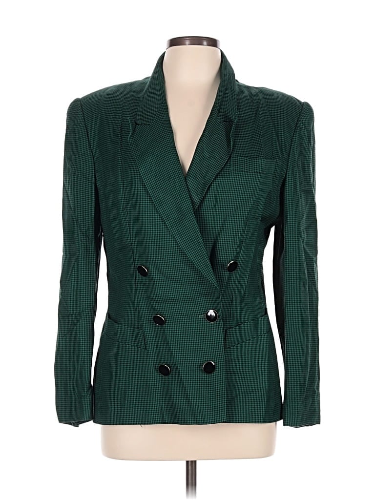 Pre-owned Kasper A.s.l. Blazer Jacket In Green