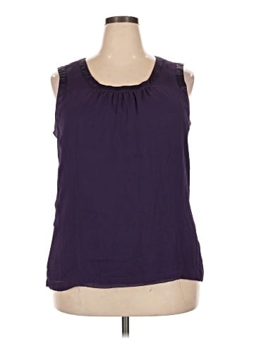 Jaclyn Smith Sleeveless Blouse (view 1)