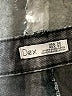 Dex Solid Gray Black Denim Shorts Size 30 waist - photo 3