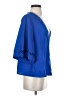 Shein 100% Polyester Blue 3/4 Sleeve Blouse Size S - photo 4