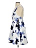 Lulus 100% Polyester Print Blue Cocktail Dress Size S - photo 5