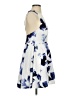 Lulus 100% Polyester Print Blue Cocktail Dress Size S - photo 4