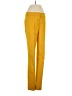 Boden Solid Yellow Track Pants Size 4R - photo 1