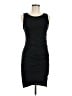 Leith Solid Black Cocktail Dress Size M - photo 1