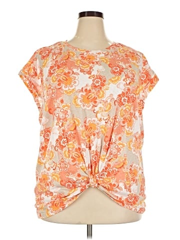 Chico's Short Sleeve Blouse (view 1)