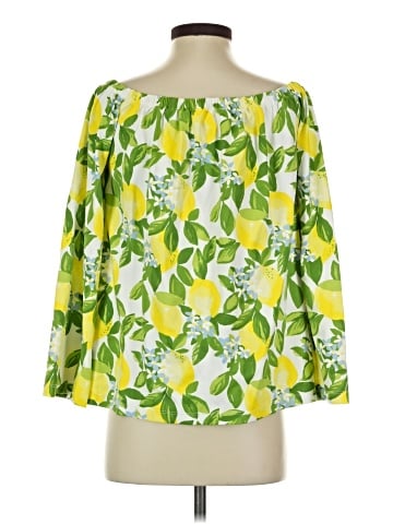 Mahi Gold 3/4 Sleeve Blouse (view 2)