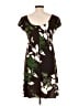 Speechless Tropical Brown Casual Dress Size L - photo 2