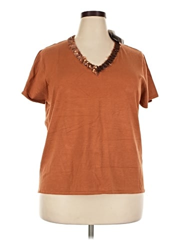 August Silk Short Sleeve T-Shirt (view 1)