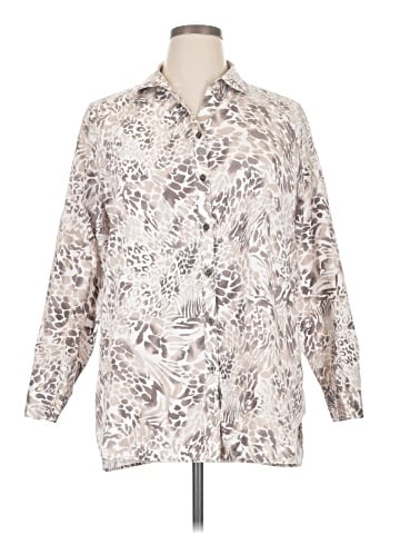 Chico's Long Sleeve Blouse (view 1)