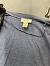 Ann Taylor LOFT Outlet 100% Cotton Blue Gray Blazer Size XS - photo 6
