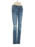 Ann Taylor LOFT Hearts Blue Jeans Size 25 waist - photo 1