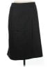 Max Mara Solid Black Gray Formal Skirt Size 6 - photo 1