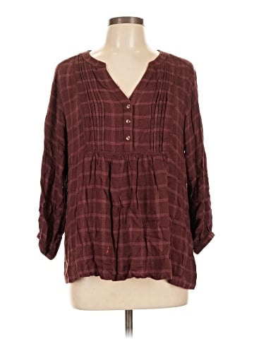 Wrangler Jeans Co 3/4 Sleeve Blouse (view 1)