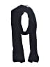 Assorted Brands 100% Cotton Black Scarf One size - photo 1