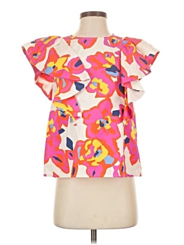 Crosby Short Sleeve Blouse (view 1)