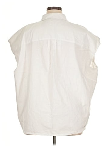 Zara Sleeveless Button-Down Shirt (view 2)