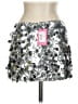 Edikted Silver Casual Skirt Size S - photo 2