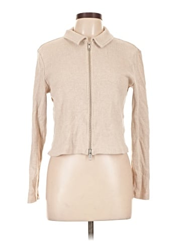 Madewell Ribbed Zip-Front Tee (view 1)