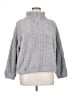 Knapp Studio 100% Polyester Gray Turtleneck Sweater Size XL - photo 1