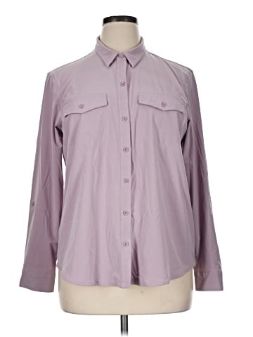 Eddie Bauer Long Sleeve Button-Down Shirt (view 1)