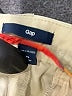 Gap 100% Cotton Solid Tan Khakis Size 14 - photo 4